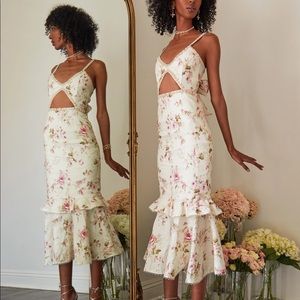 V. Chapman Luna dress in English Rose